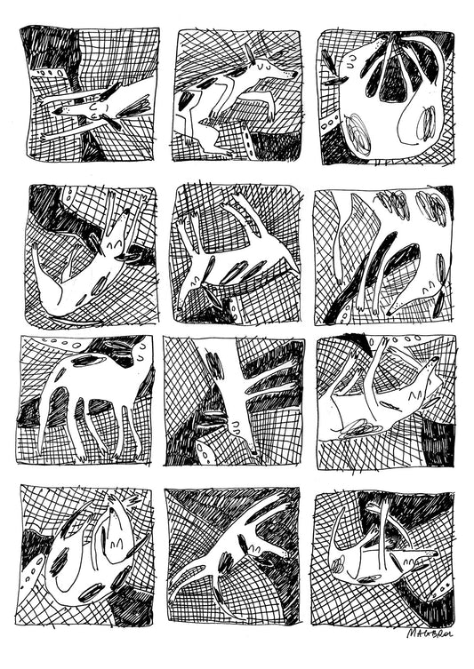 Duvet Day 30x40cm art print