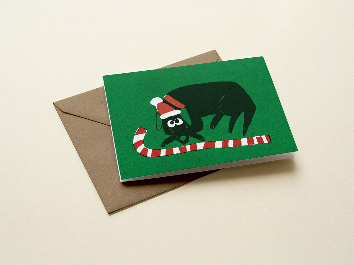 You shouldn't have... A6 Christmas greeting card