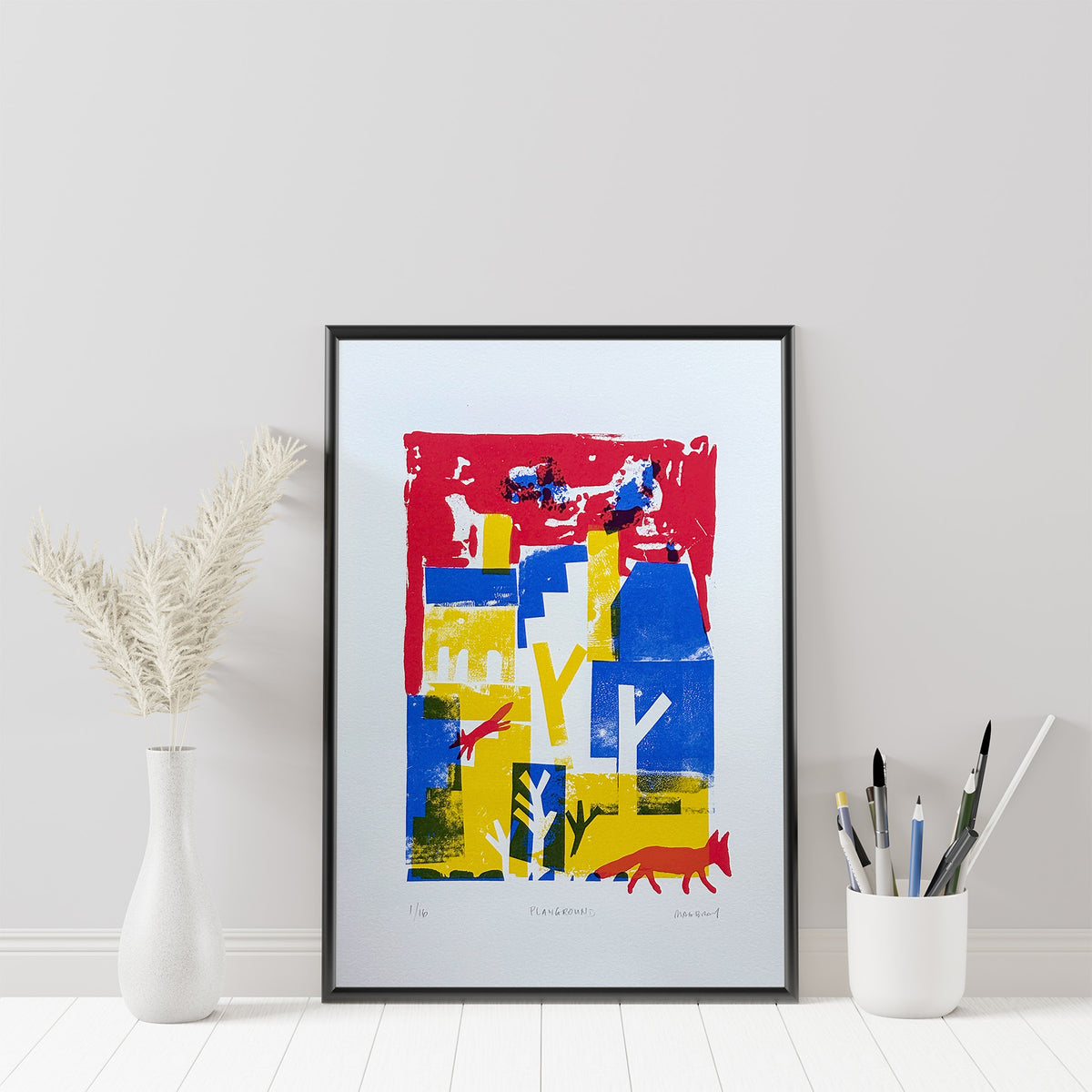 Playground - A4 screen print