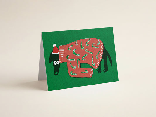 You shouldn't have... A6 Christmas greeting card