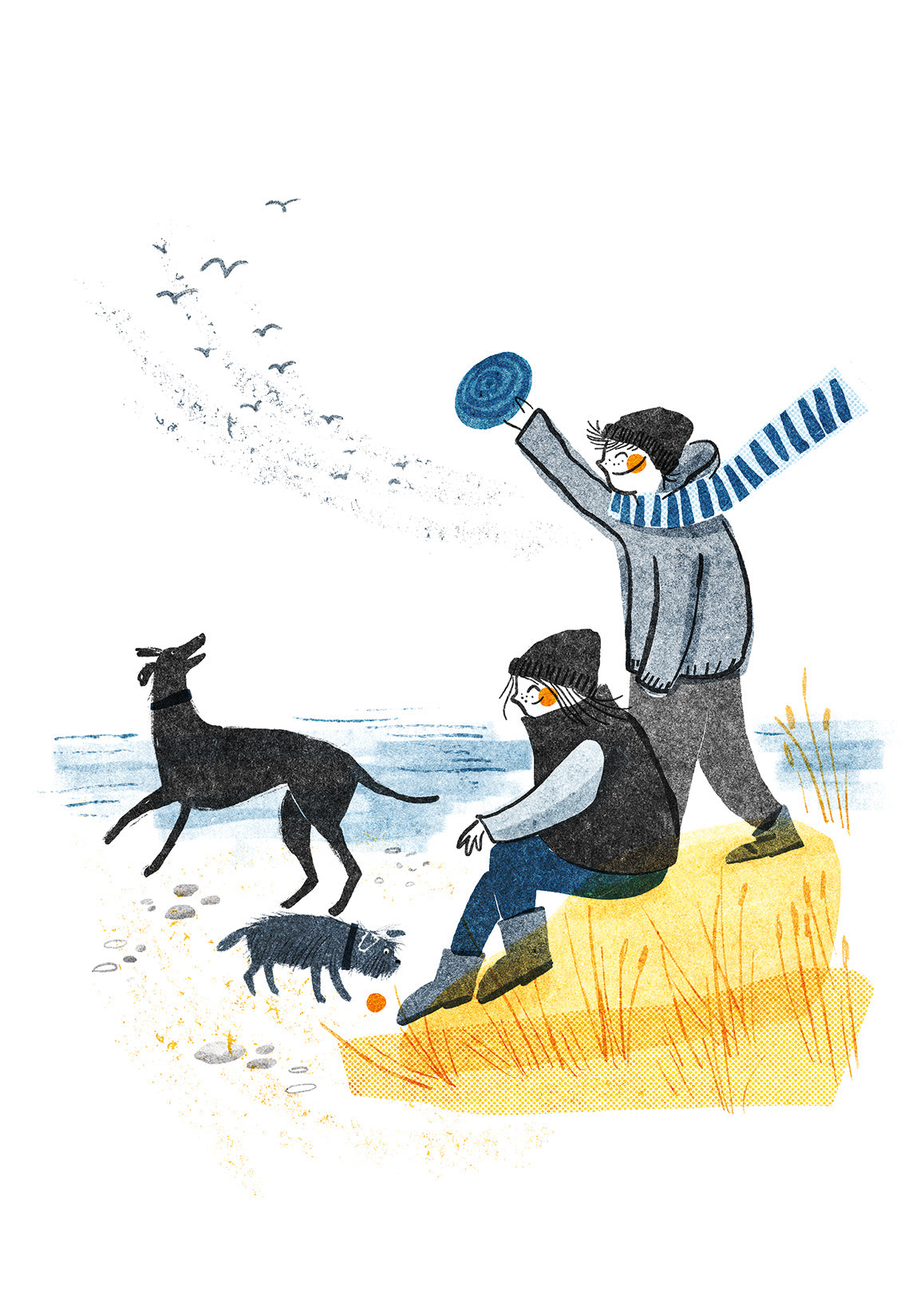 Your dog and you - custom drawings