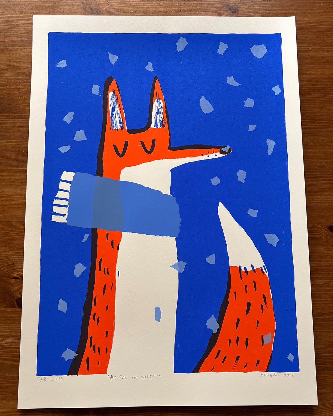 Mr Fox in Winter