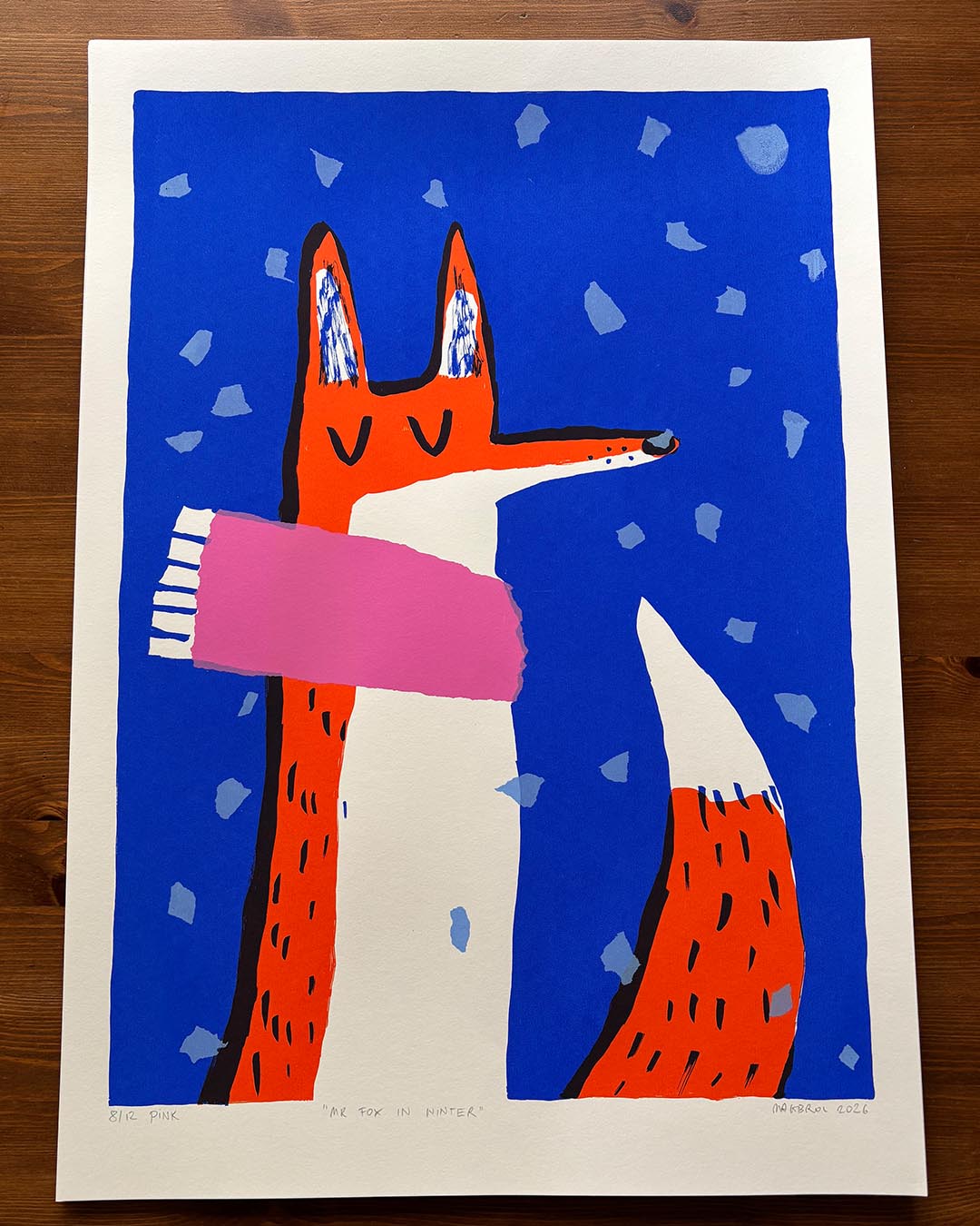 Mr Fox in Winter