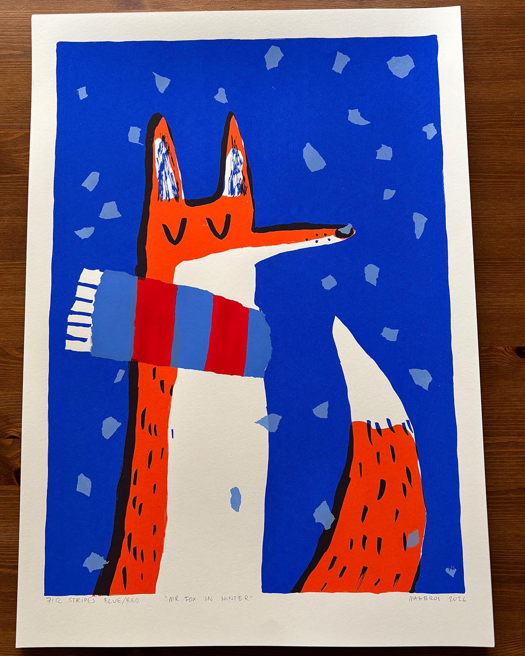 Mr Fox in Winter