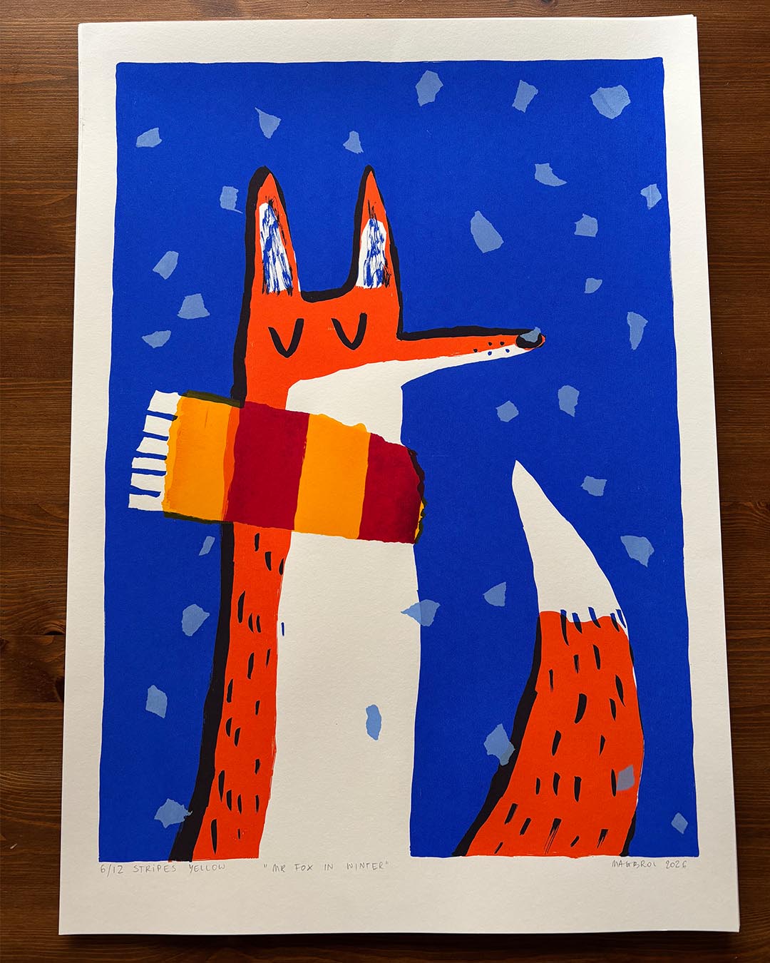 Mr Fox in Winter