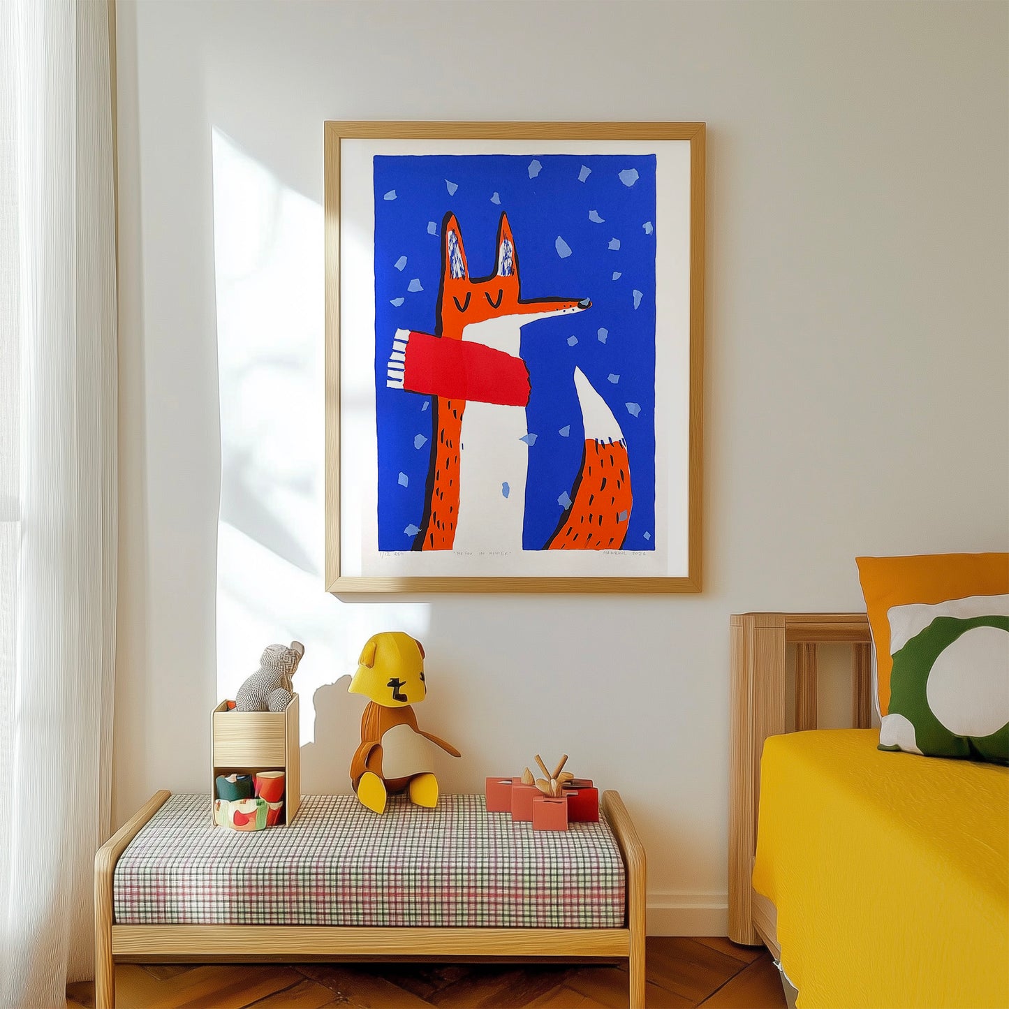 Mr Fox in Winter