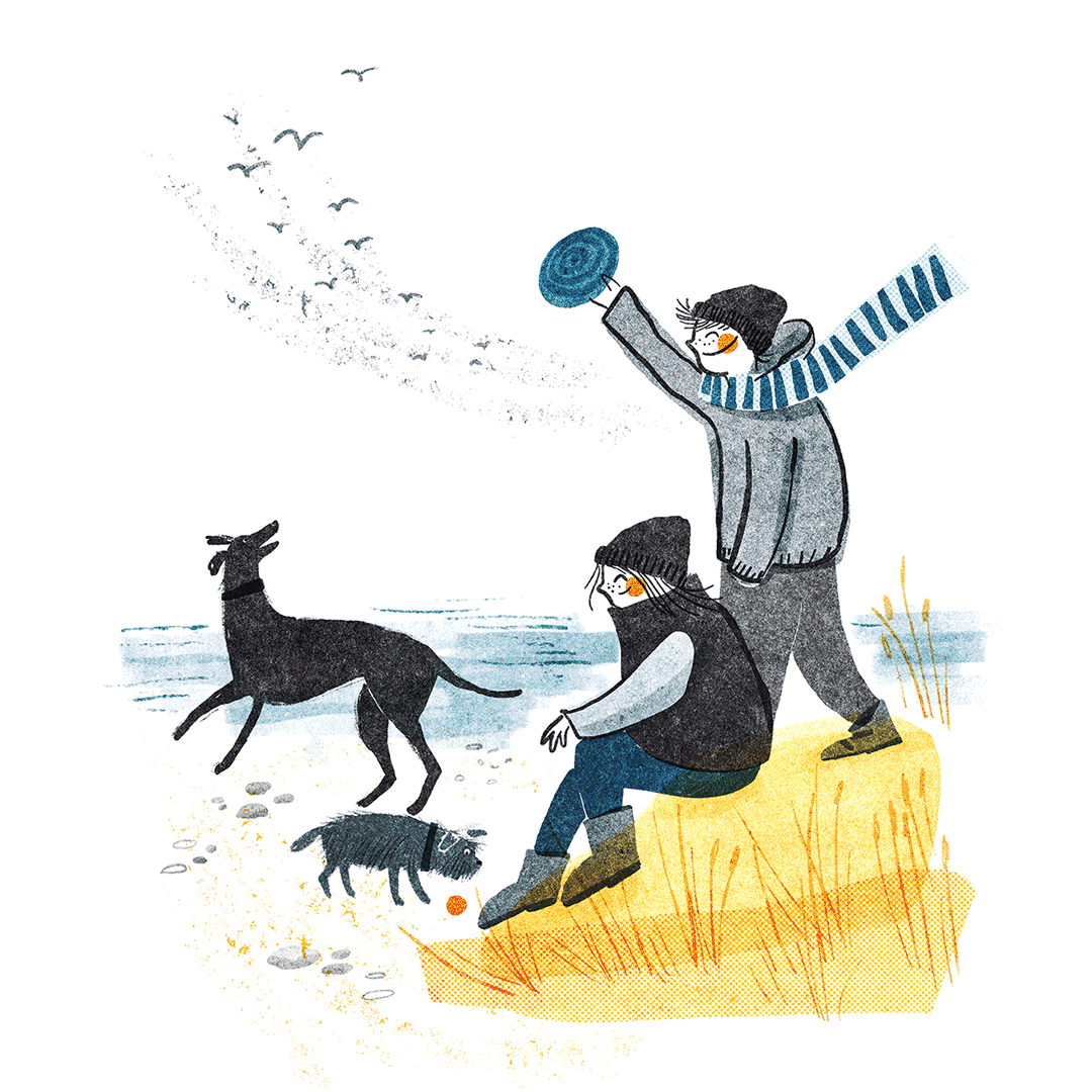 Your dog and you - custom drawings