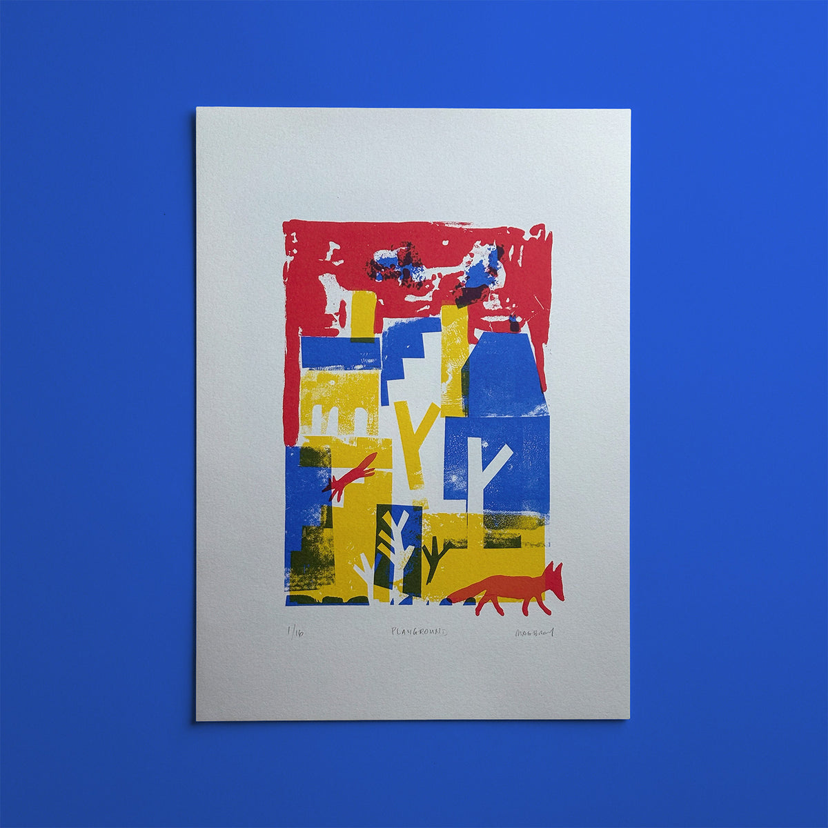 Playground - A4 screen print