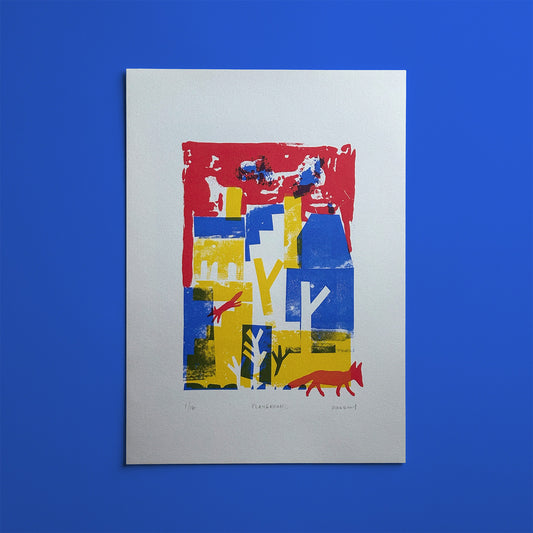 Playground - A4 screen print