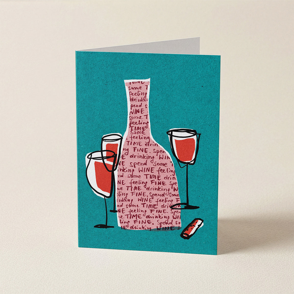 Spend some time… A6 greeting card
