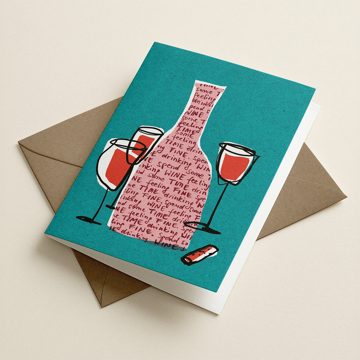 Spend some time… A6 greeting card